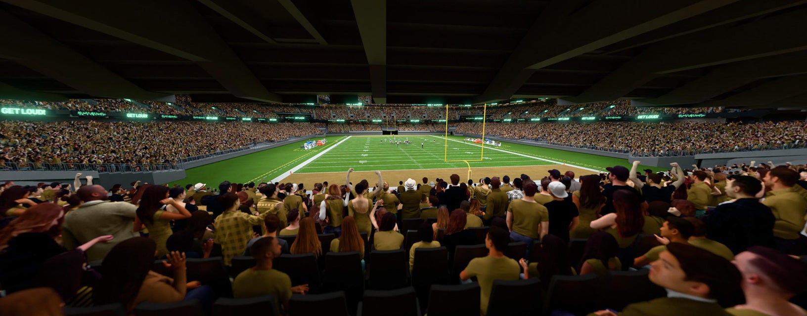 Seat view from Lower