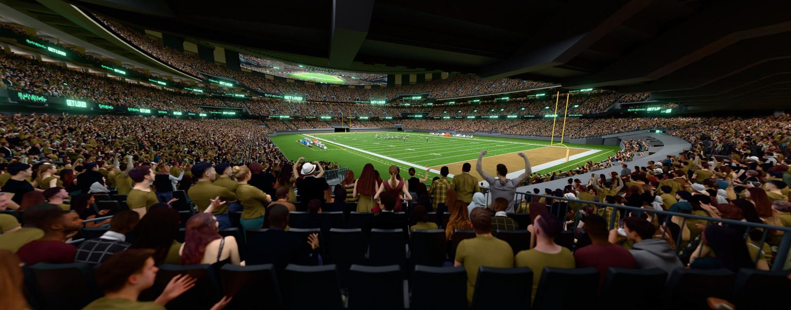Seat view from Lower