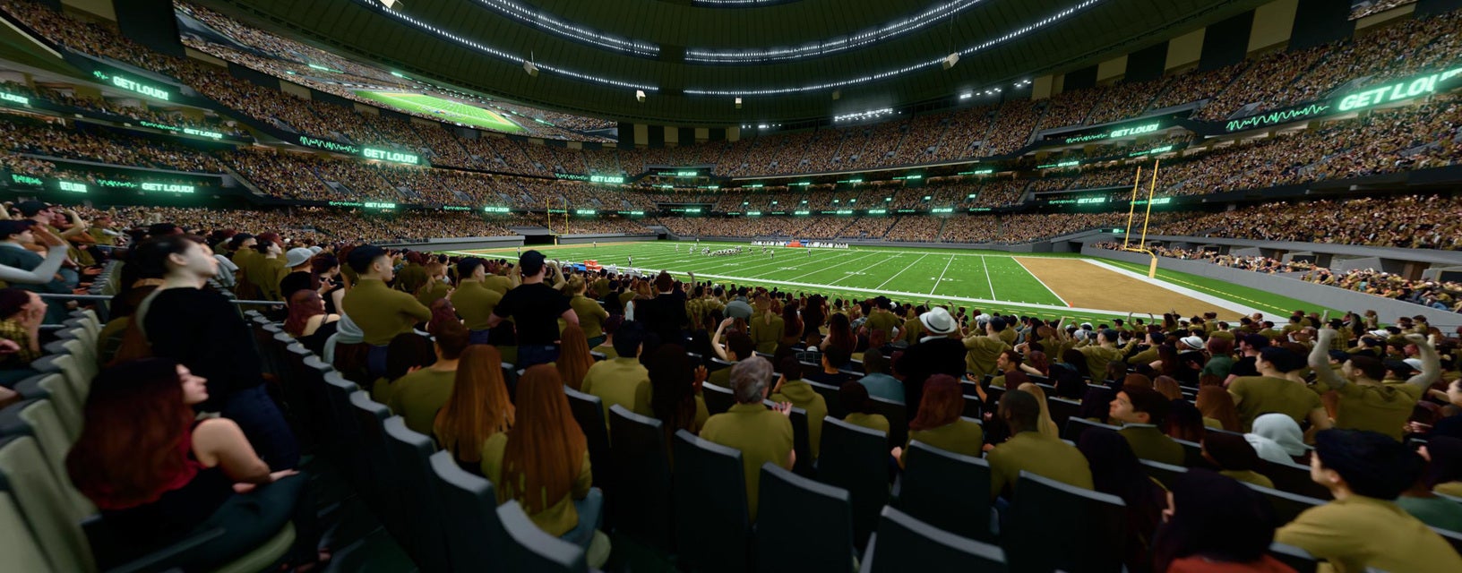 Seat view from Lower