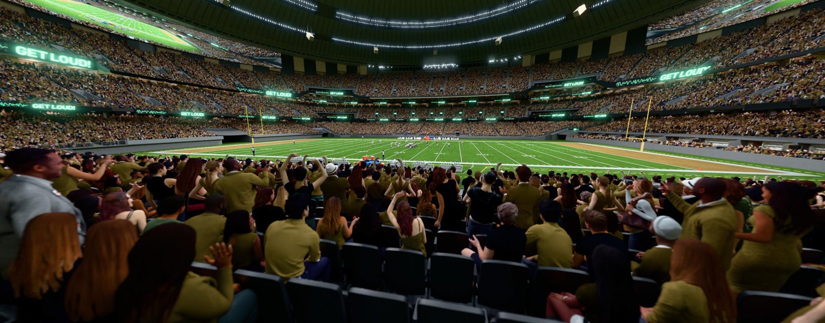 Seat view from Lower