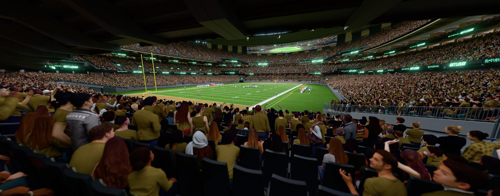 Seat view from Lower
