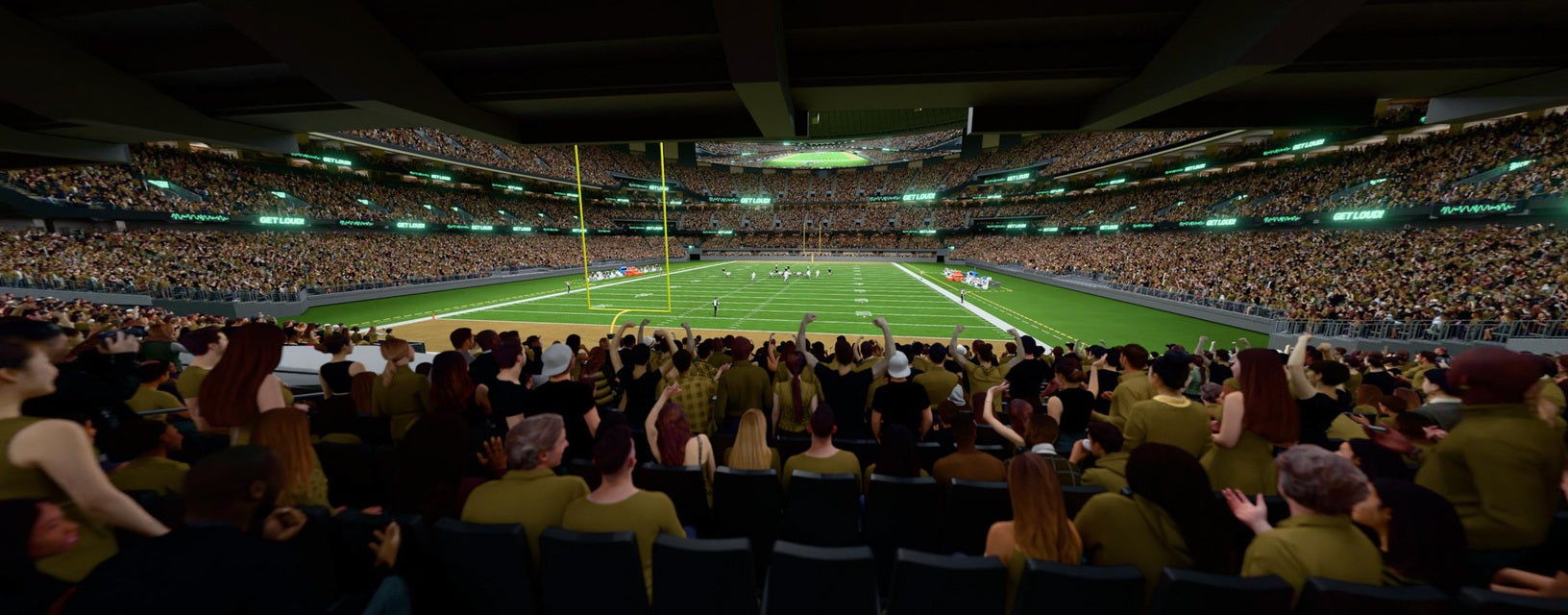 Seat view from Lower