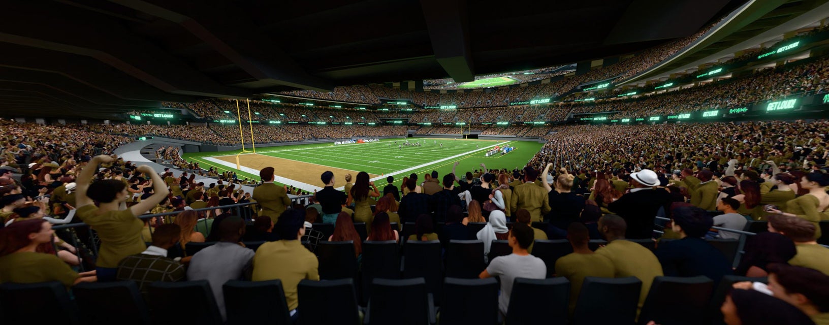 Seat view from Lower