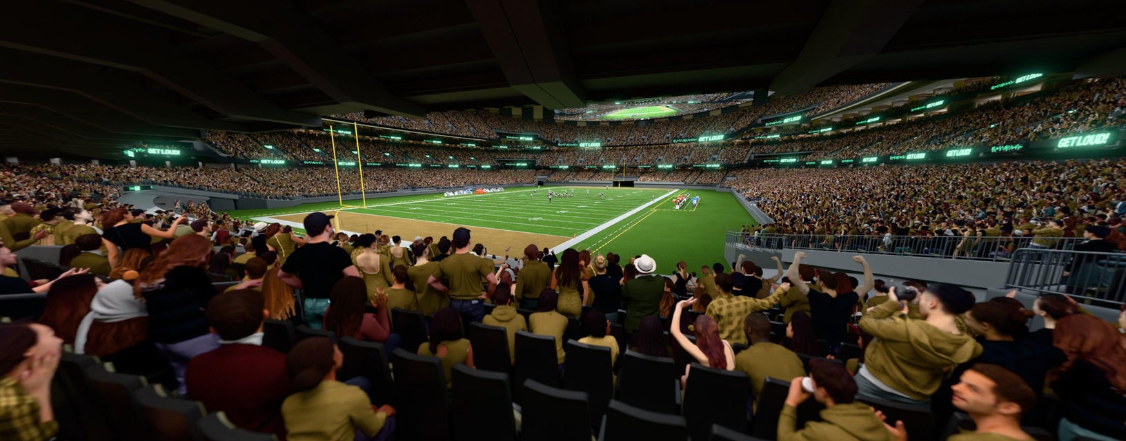 Seat view from Lower