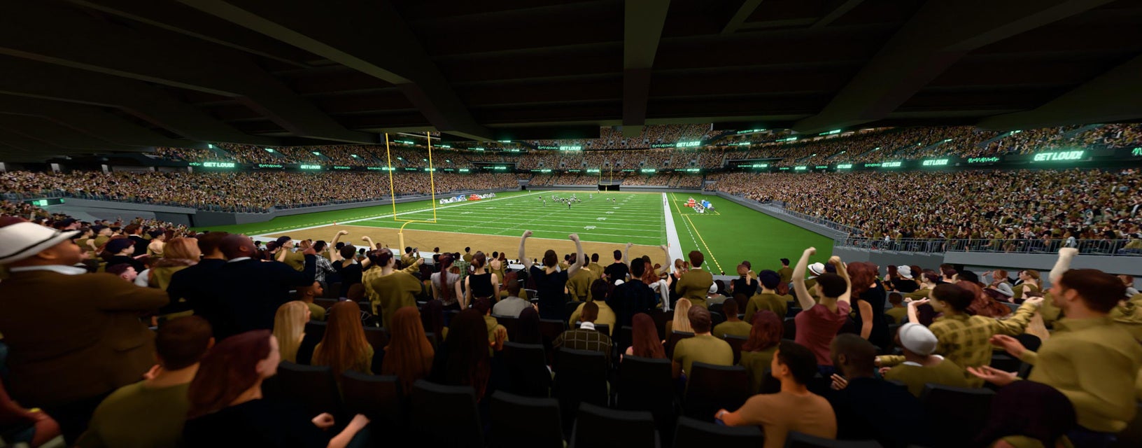 Seat view from Lower