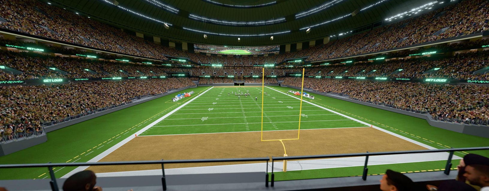 Seat view from Loge