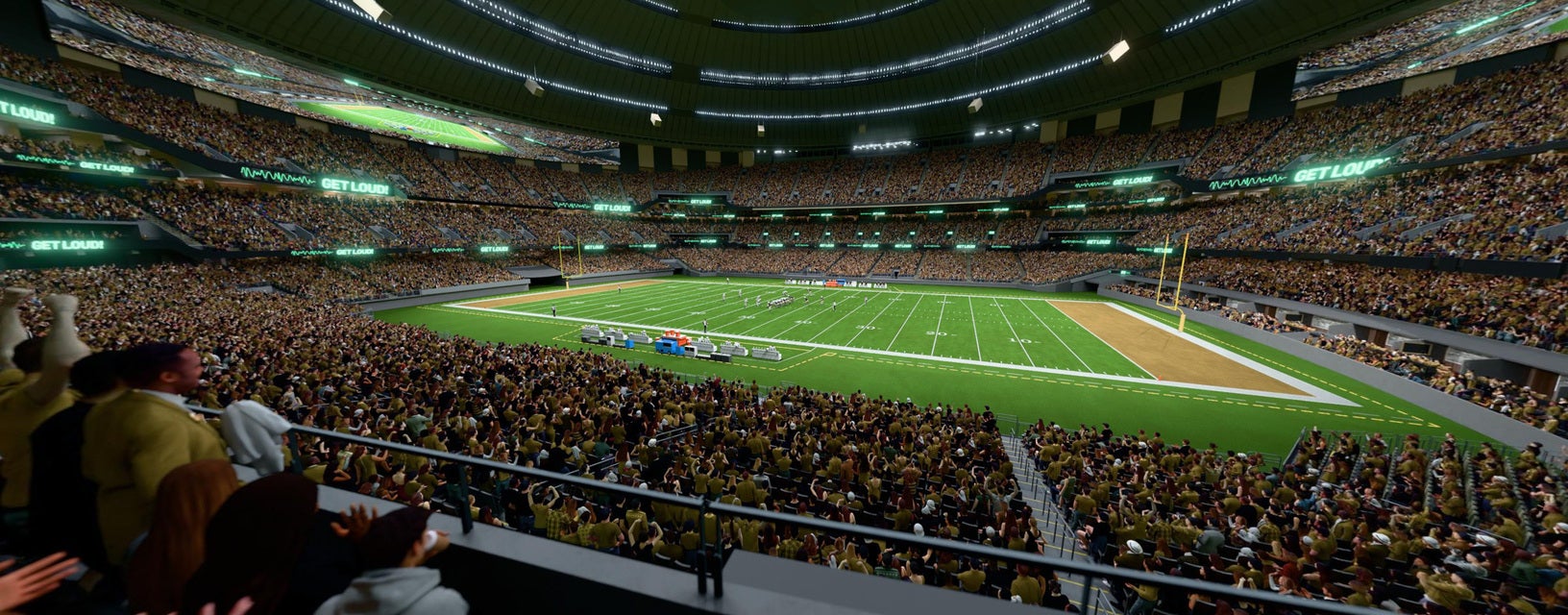 Seat view from Club