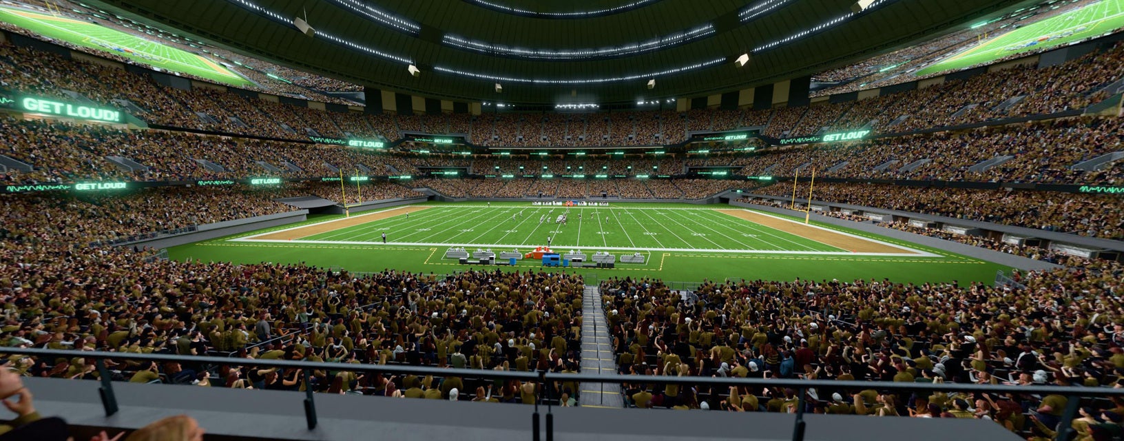 Seat view from Club