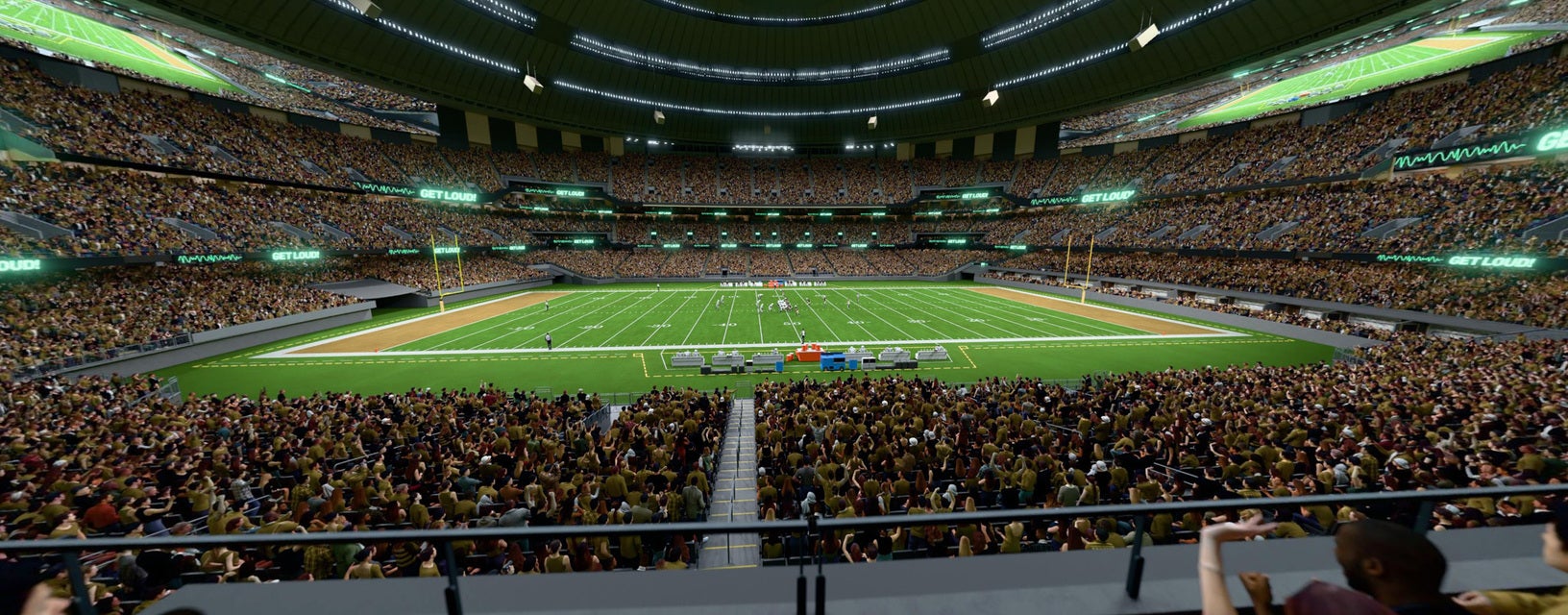 Seat view from Club