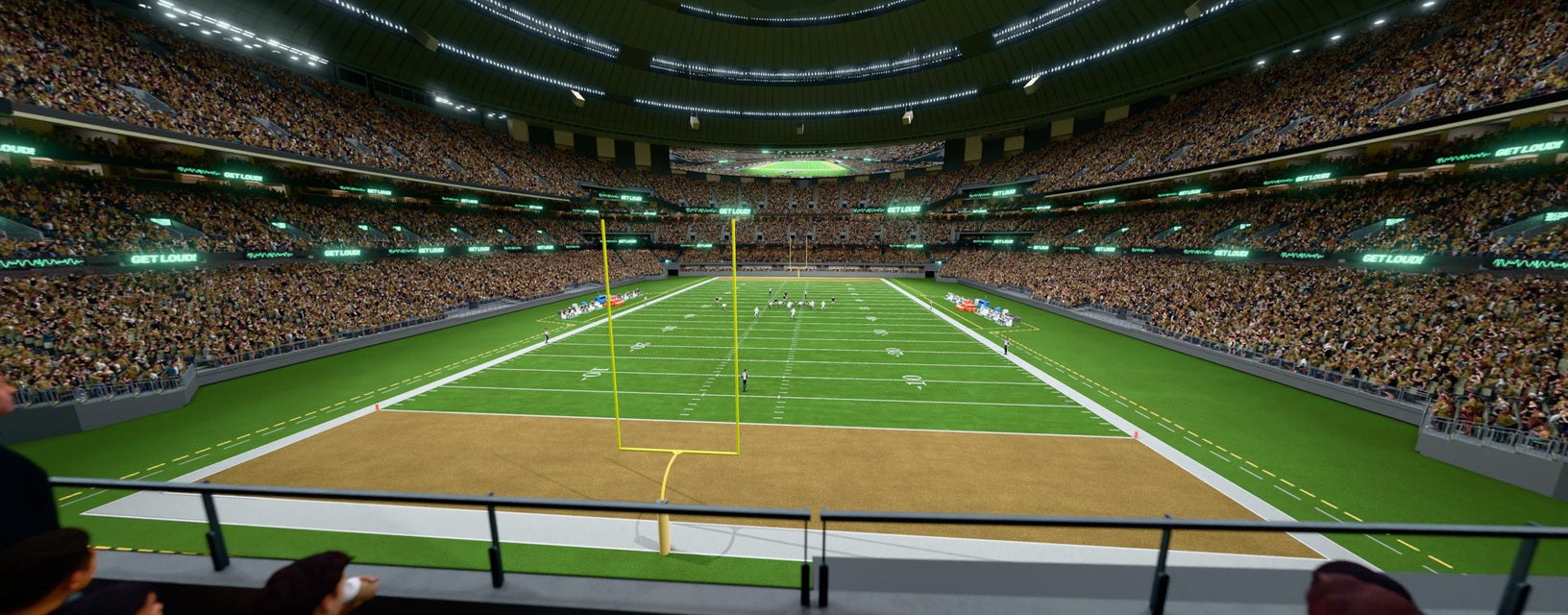 Seat view from Loge