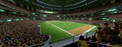 Seat view from Loge