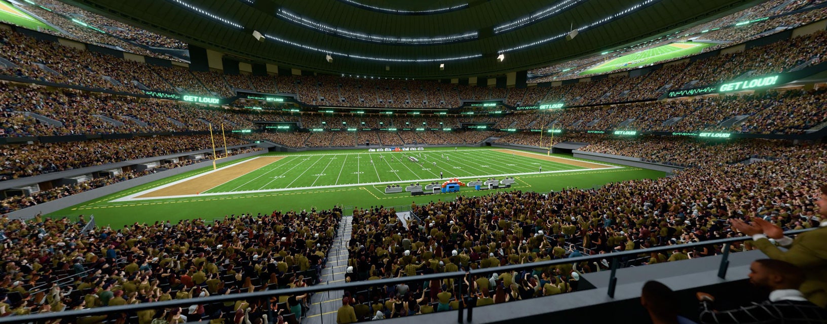 Seat view from Club
