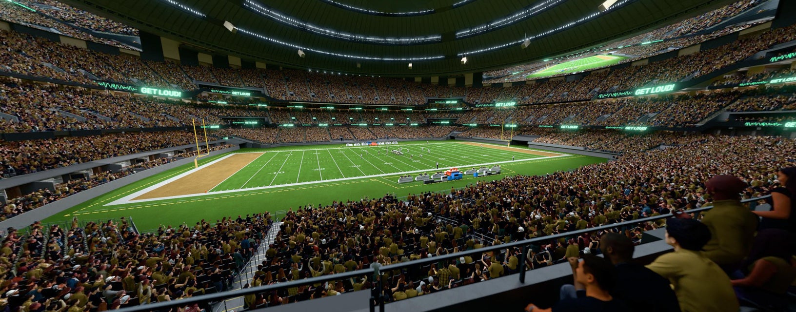 Seat view from Club