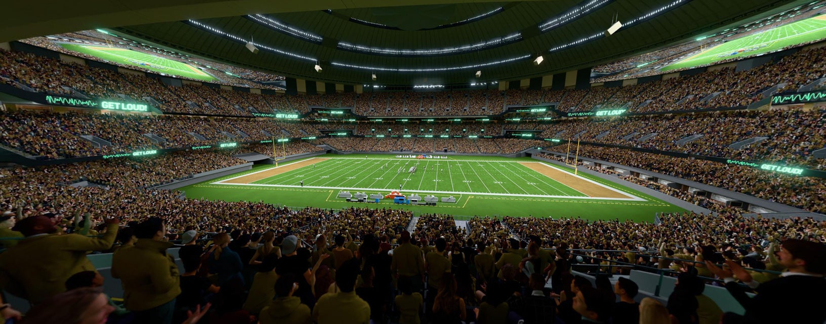 Seat view from Loge