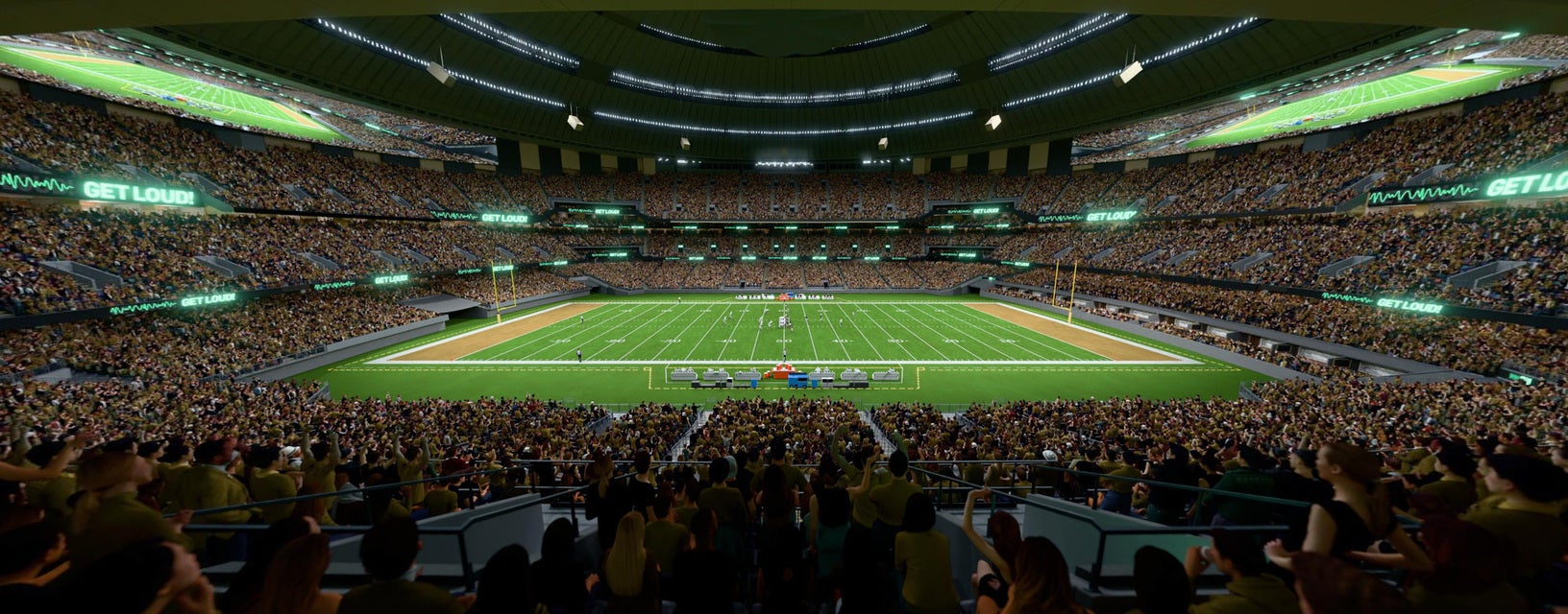 Seat view from Loge