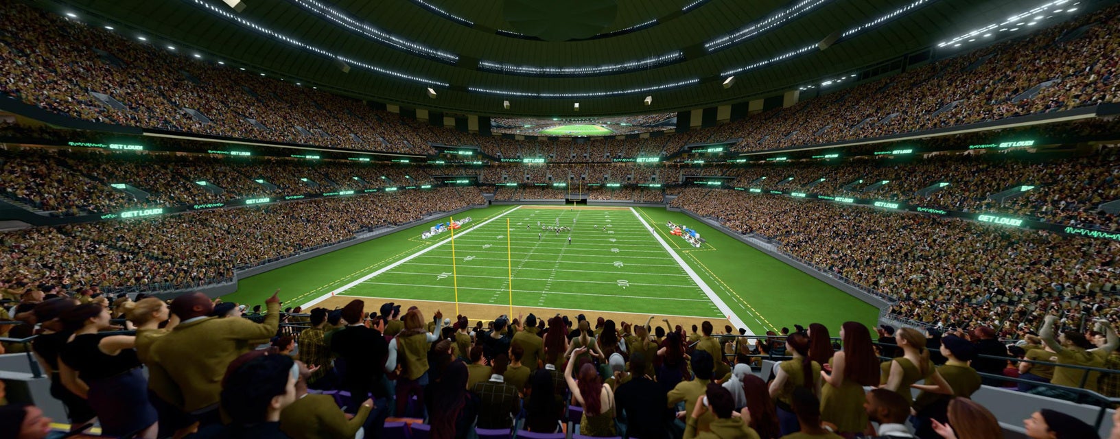 Seat view from Loge