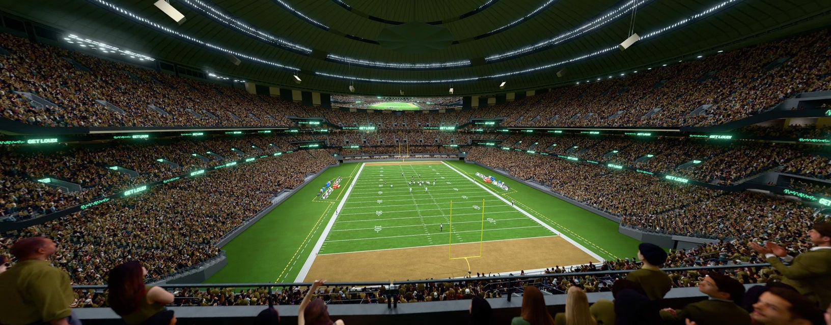 Seat view from Upper Box