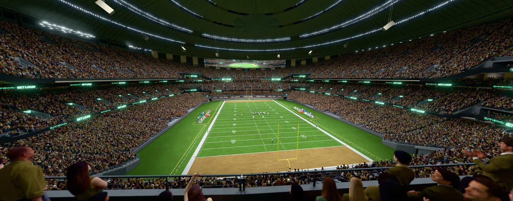 Seat view from Upper Box