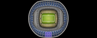 Seat view from Upper Midfield