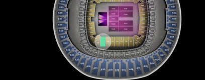 Seat view from Lower