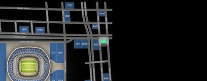 Seat view from 930 Poydras Lot