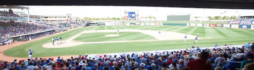 Seat view from Lower Dugout