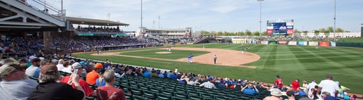 Seat view from Infield
