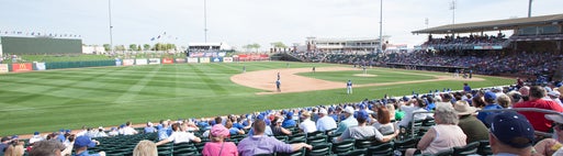 Seat view from Infield