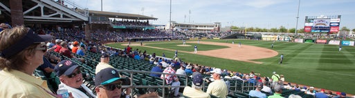 Seat view from Infield