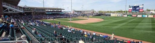 Seat view from Infield