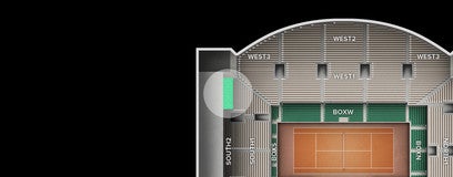 Seat view from South