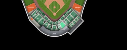 Seat view from Middle