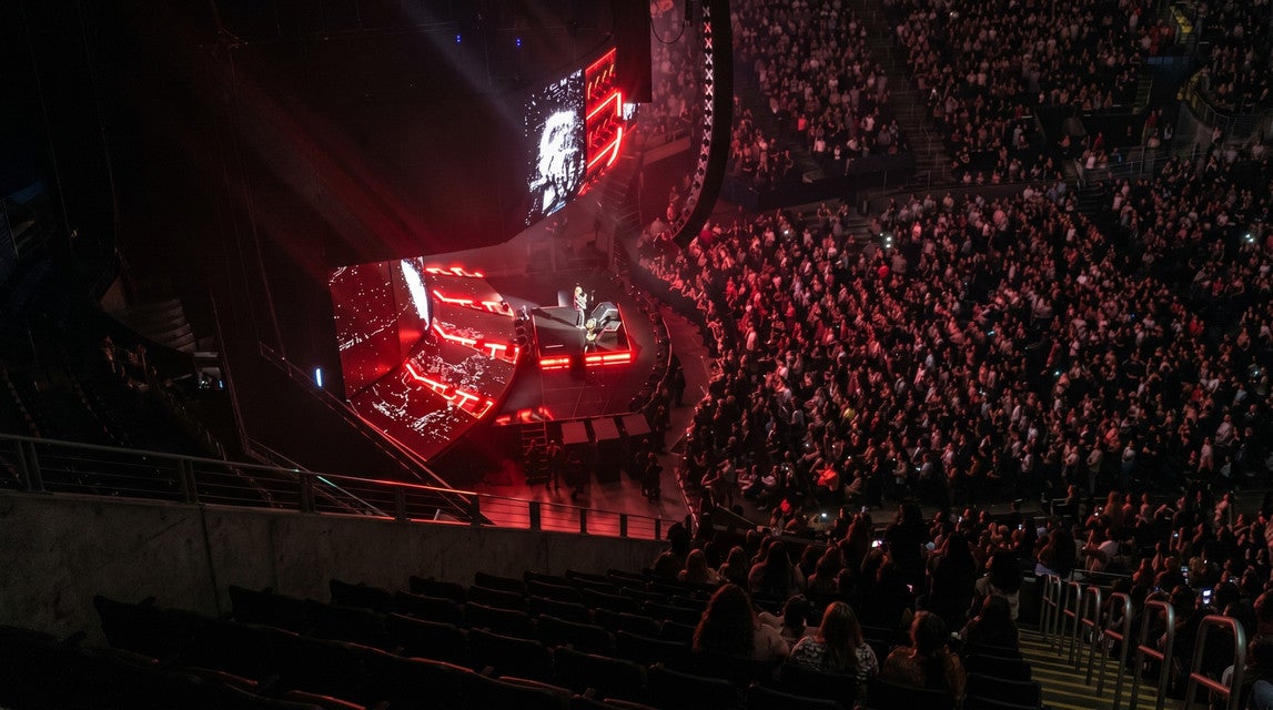 Seat view from Upper