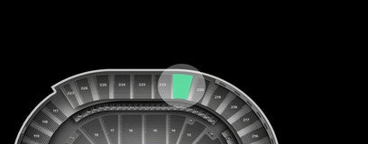 Seat view from Upper
