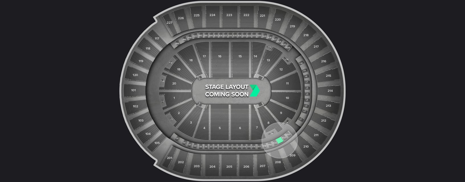 Seat view from 