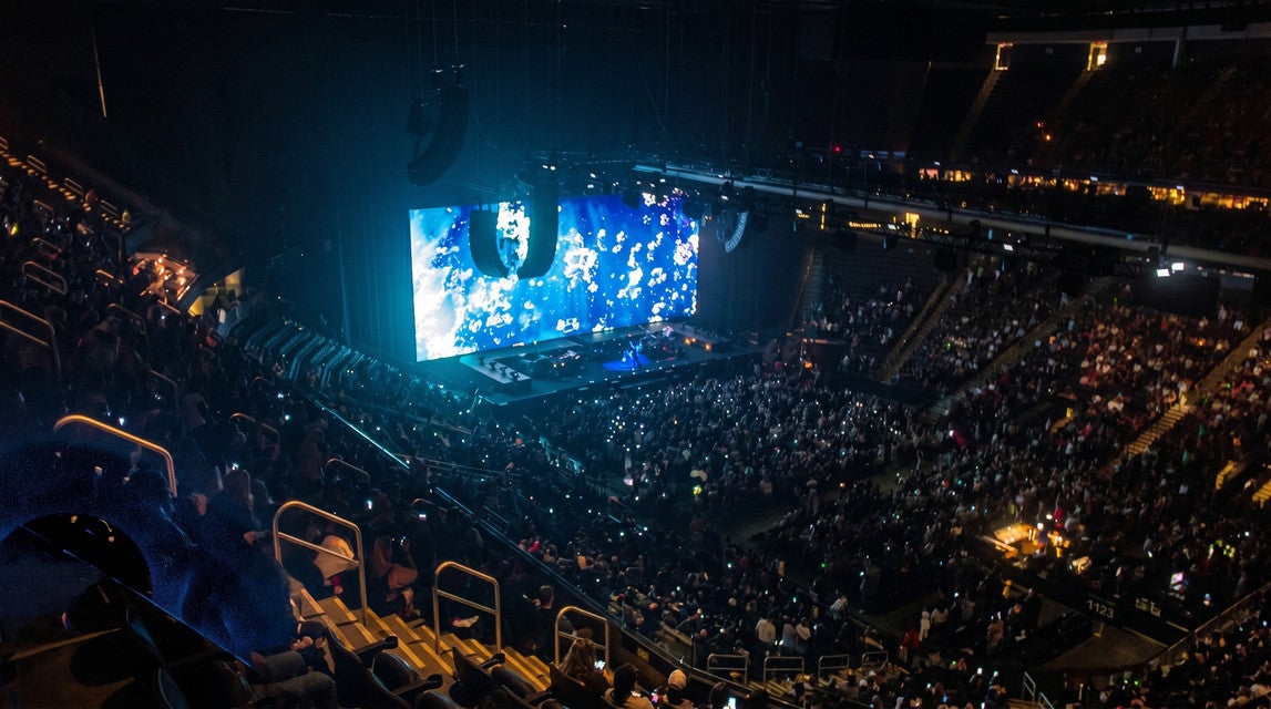 Seat view from Upper