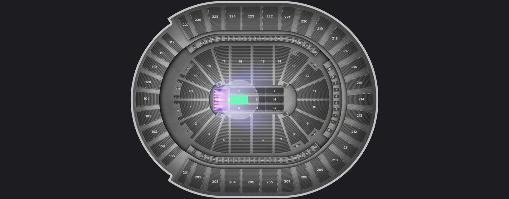 Seat view from Floor