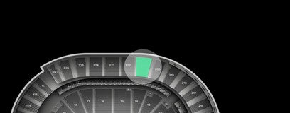 Seat view from Upper