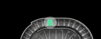 Seat view from Upper