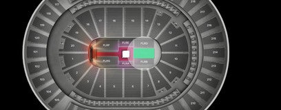 Seat view from Floor