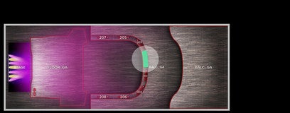 Seat view from Lower