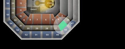 Seat view from Middle