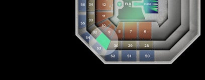 Seat view from Mezzanine
