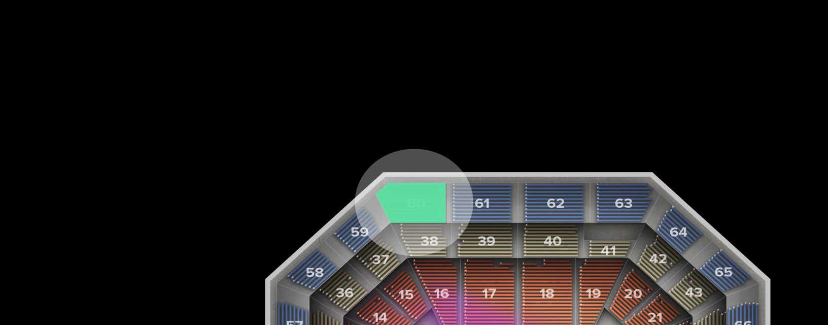 Seat view from Bowl