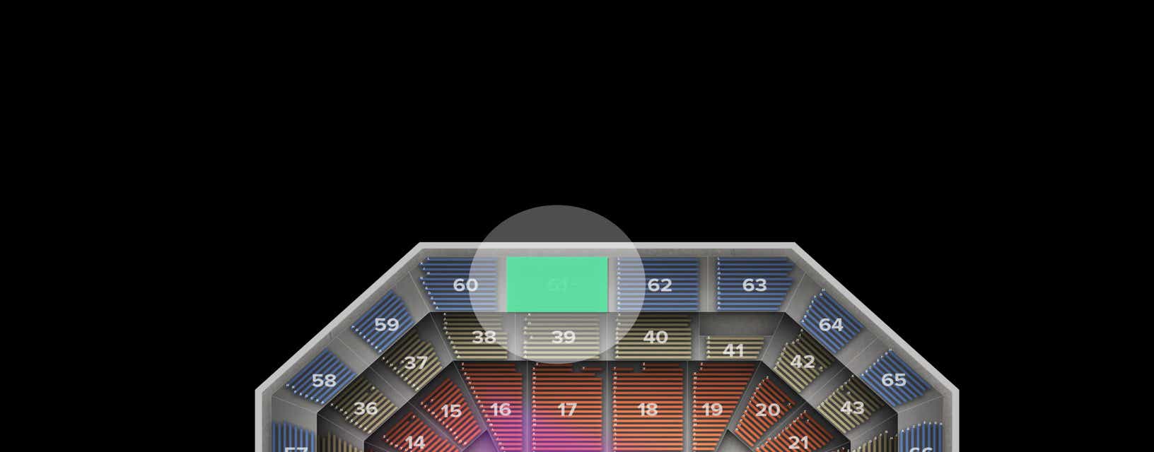 Seat view from Bowl