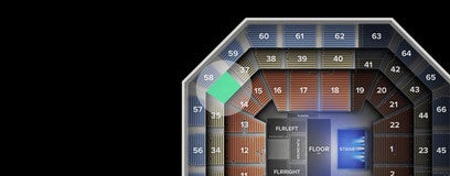 Seat view from Mezzanine
