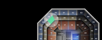 Seat view from Mezzanine
