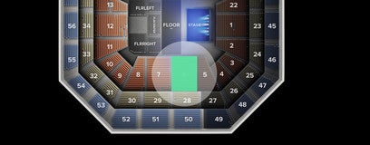 Seat view from Parquet
