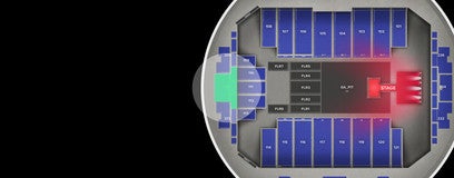 Seat view from Upper