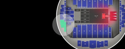 Seat view from Upper